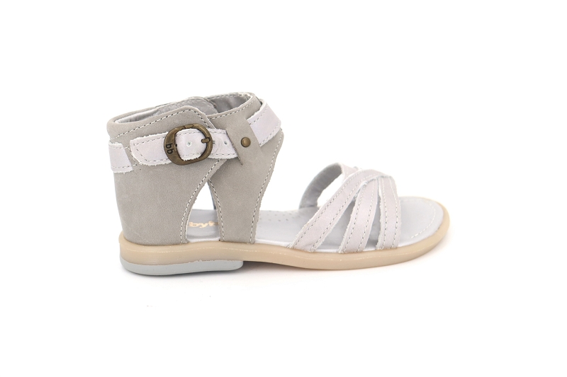 Babybotte sandales nu pieds tsouky gris