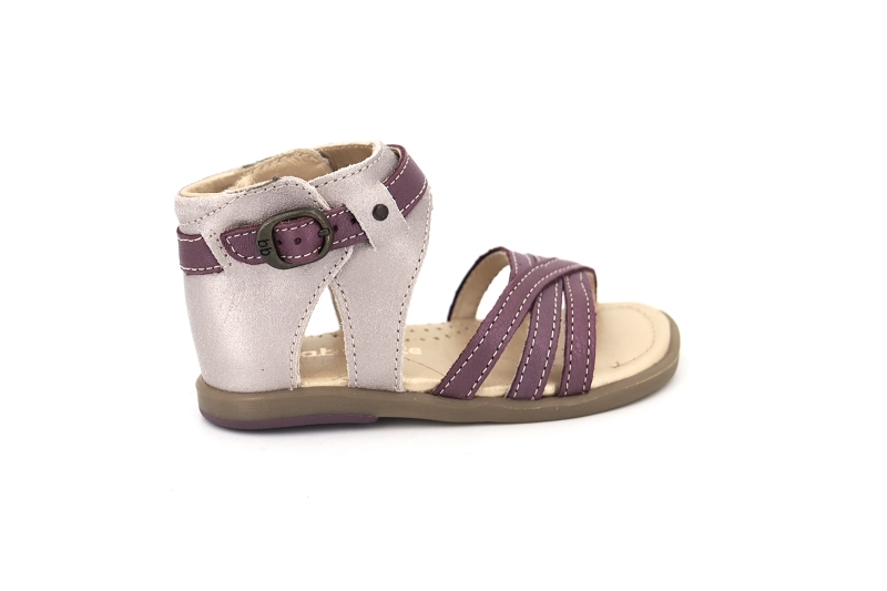 Babybotte sandales nu pieds tsouky violet