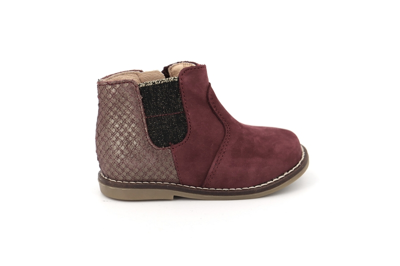 Babybotte boots et bottines abeline bordeaux