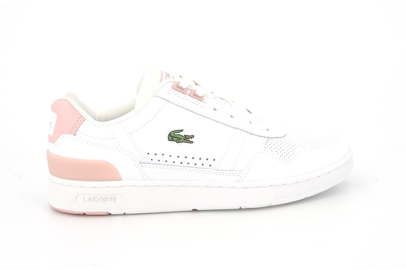 Lacoste baskets 40sfa0038 t clip blanc