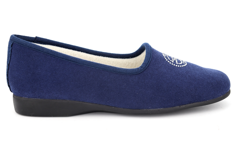 Marollaud chaussons pantoufles elisa bleu