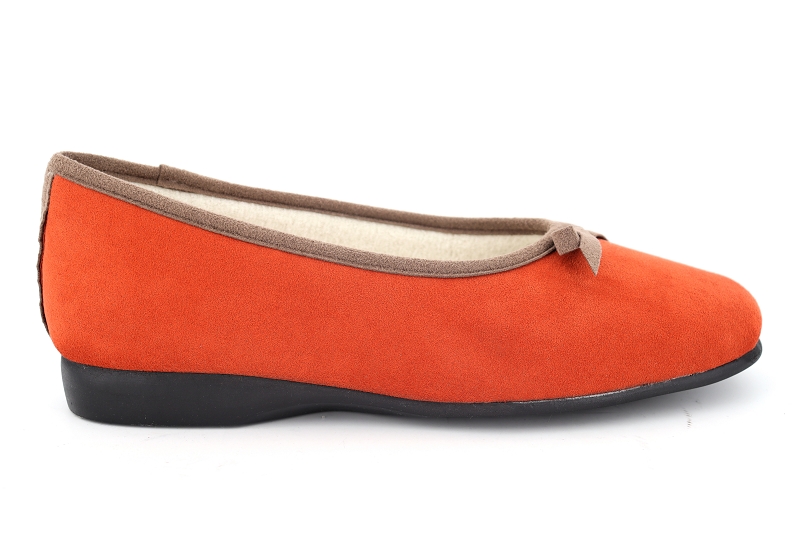 Marollaud chaussons pantoufles estel orange