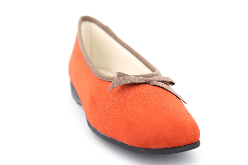 Marollaud chaussons pantoufles estel orange6059403_2