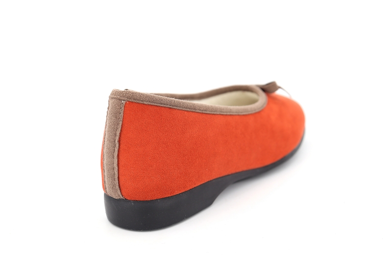 Marollaud chaussons pantoufles estel orange6059403_4