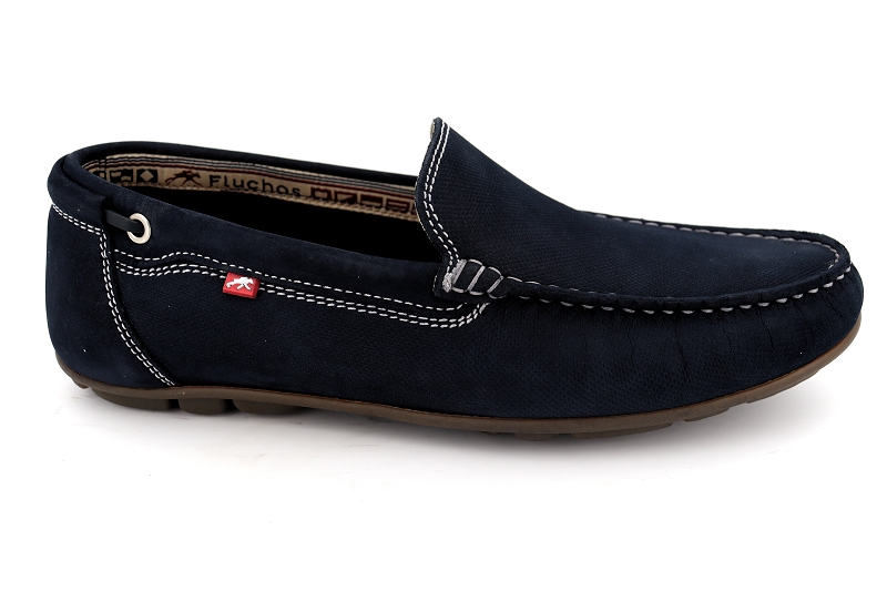 Fluchos mocassins silva bleu