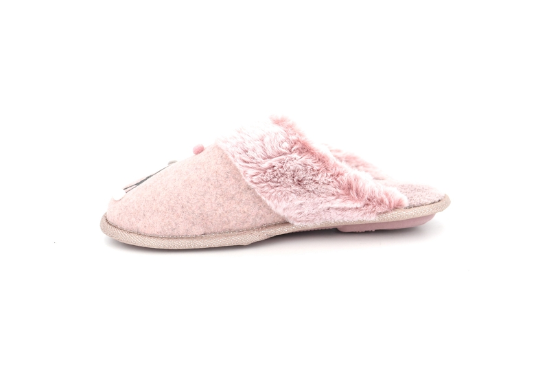 Isotoner chaussons pantoufles chat rose6123503_3