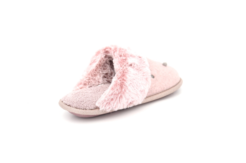 Isotoner chaussons pantoufles chat rose6123503_4