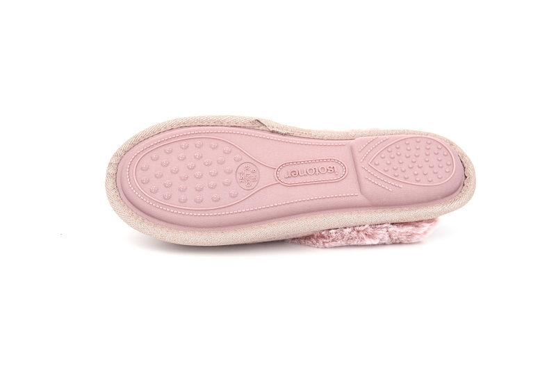 Isotoner chaussons pantoufles chat rose6123503_5