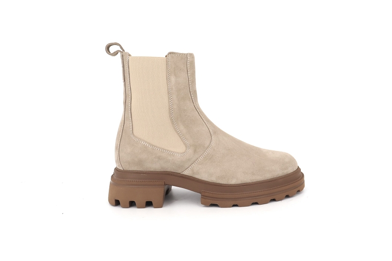 Hogan boots et bottines h674 chelsea beige