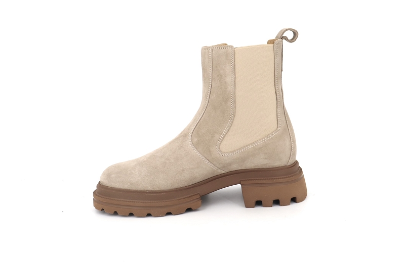 Hogan boots et bottines h674 chelsea beige6160001_3