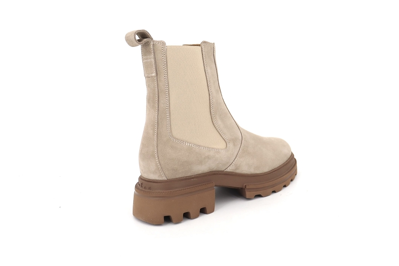 Hogan boots et bottines h674 chelsea beige6160001_4