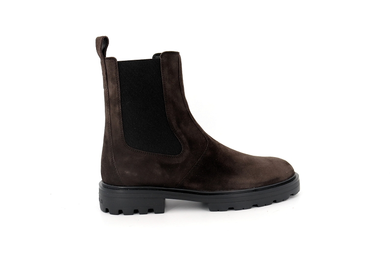 Hogan boots et bottines h673 chelsea marron