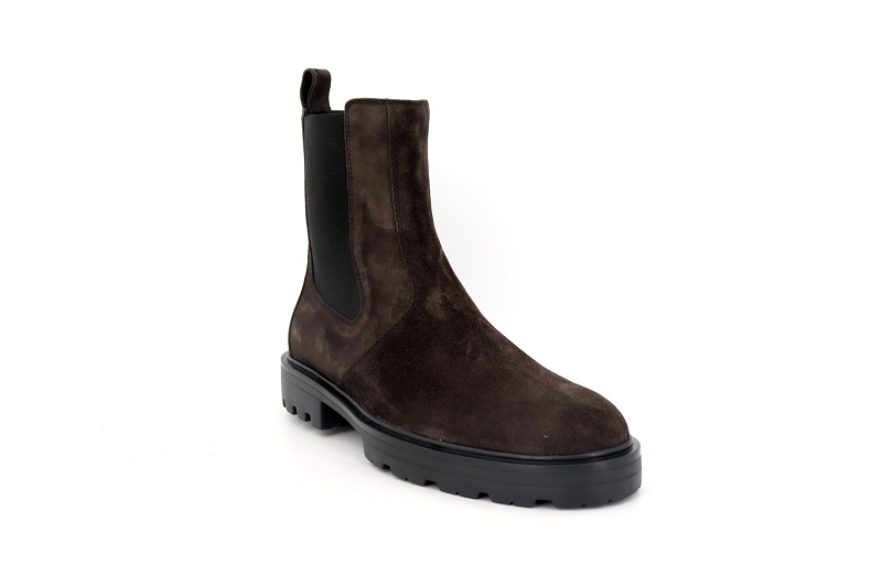 Hogan boots et bottines h673 chelsea marron6161401_2