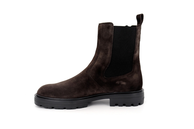 Hogan boots et bottines h673 chelsea marron6161401_3