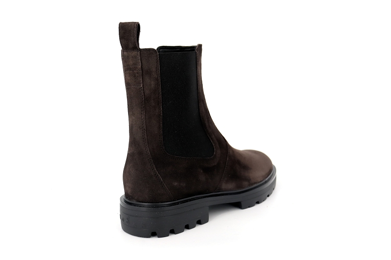 Hogan boots et bottines h673 chelsea marron6161401_4