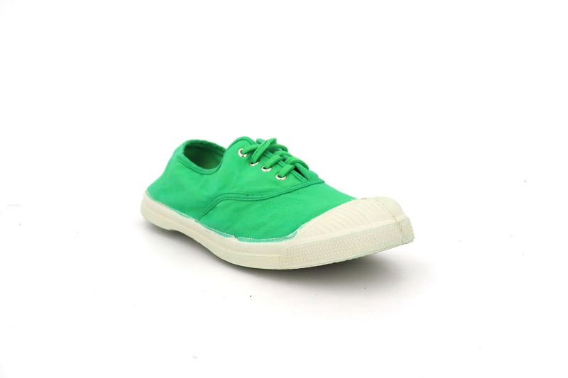 Bensimon baskets tennis lacet vert6434010_2