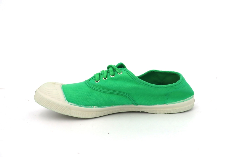 Bensimon baskets tennis lacet vert6434010_3