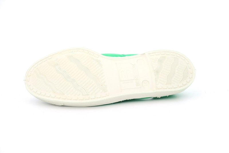 Bensimon baskets tennis lacet vert6434010_5