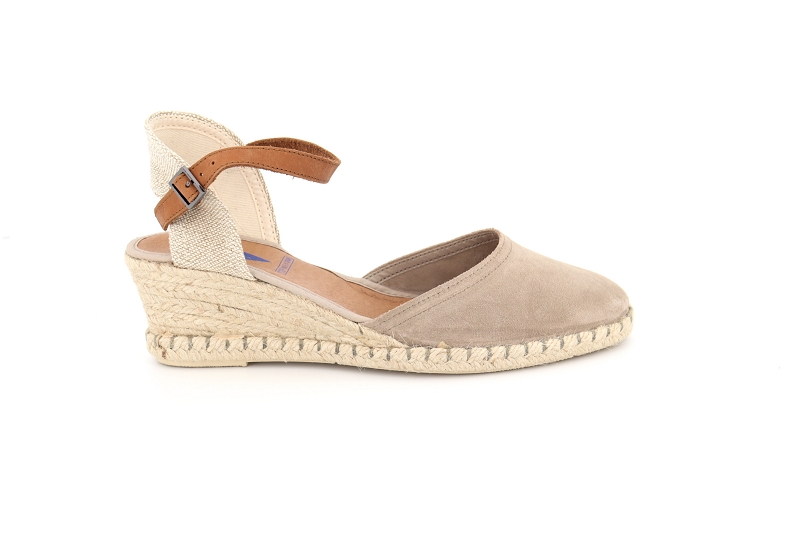 Verbenas chaussures espadrilles malena beige