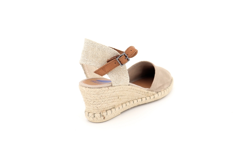 Verbenas chaussures espadrilles malena beige6437905_4