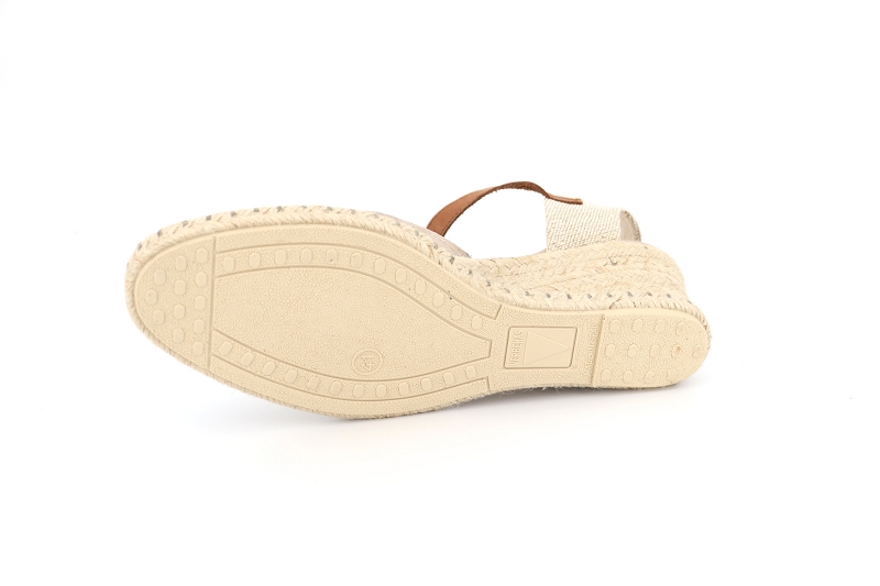 Verbenas chaussures espadrilles malena beige6437905_5