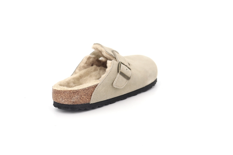 Birkenstock mules et sabots boston vl shearling beige6501204_4