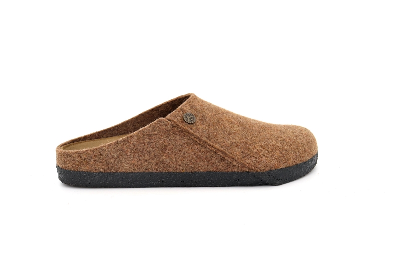 Birkenstock chaussons pantoufles zermatt marron