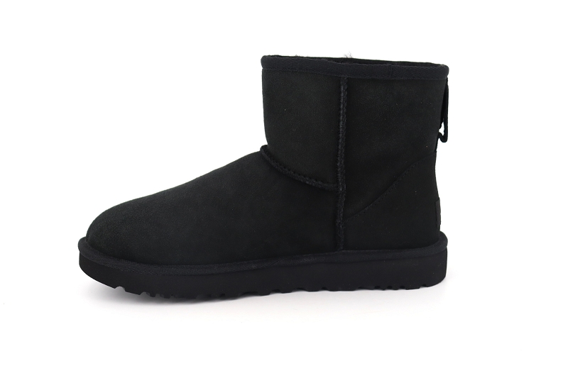 Ugg boots et bottines classic mini noir6504601_3