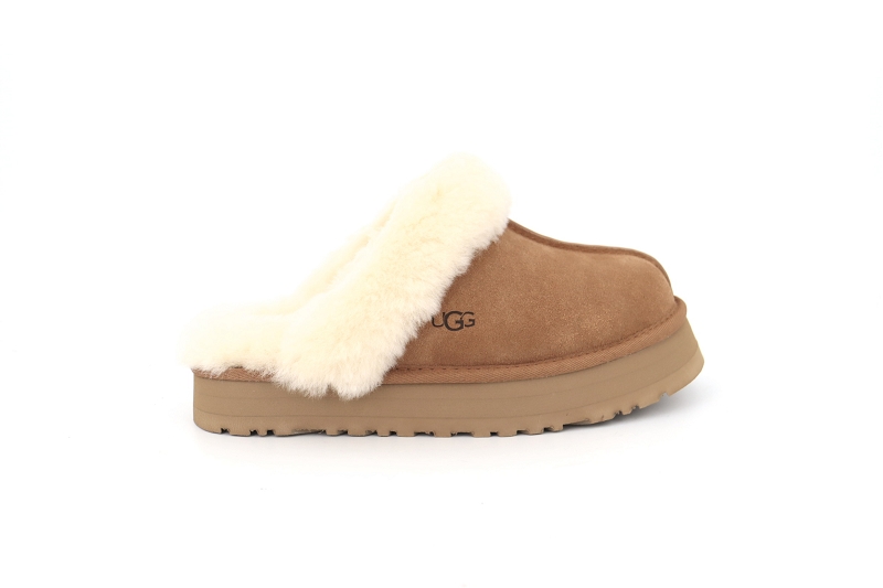 Ugg chaussons pantoufles disquette marron