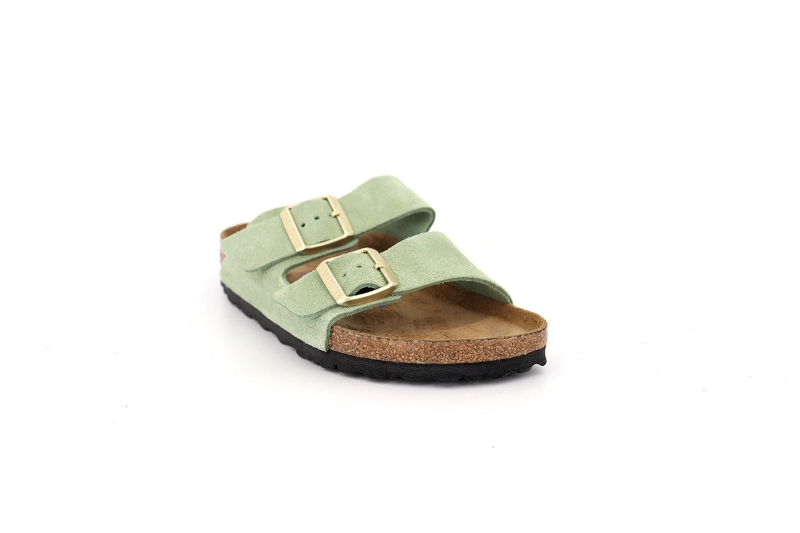 Birkenstock mules et sabots arizona sfb suede vert6551503_2