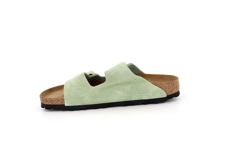 Birkenstock mules et sabots arizona sfb suede vert6551503_3