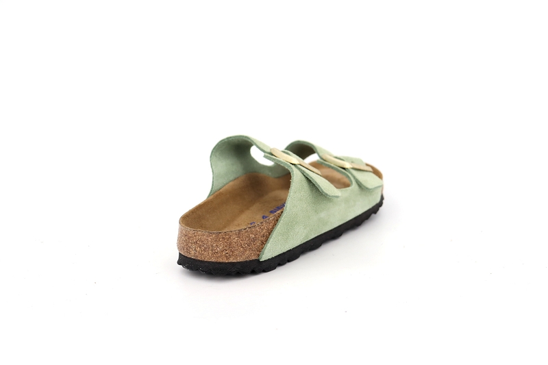 Birkenstock mules et sabots arizona sfb suede vert6551503_4