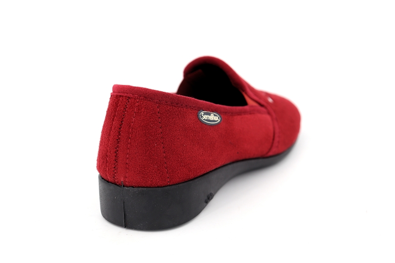 Semelflex chaussons pantoufles marie chantal rouge6582001_4