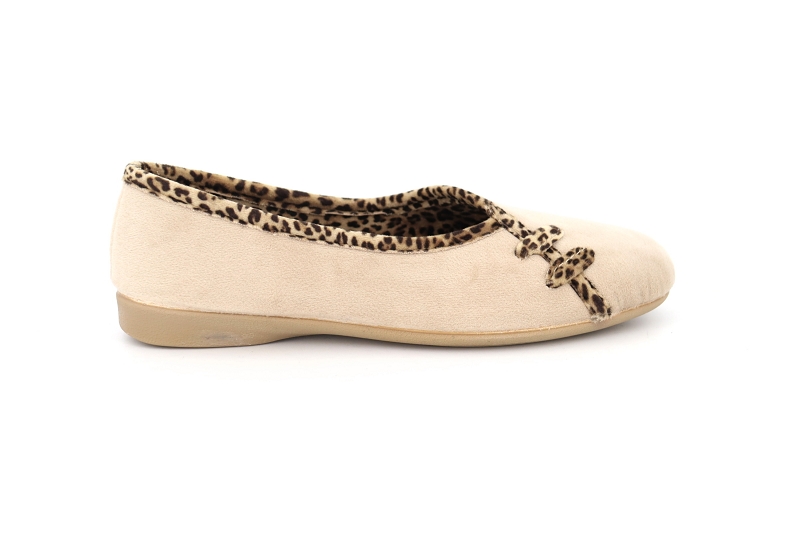 La vague chaussons pantoufles bafa beige