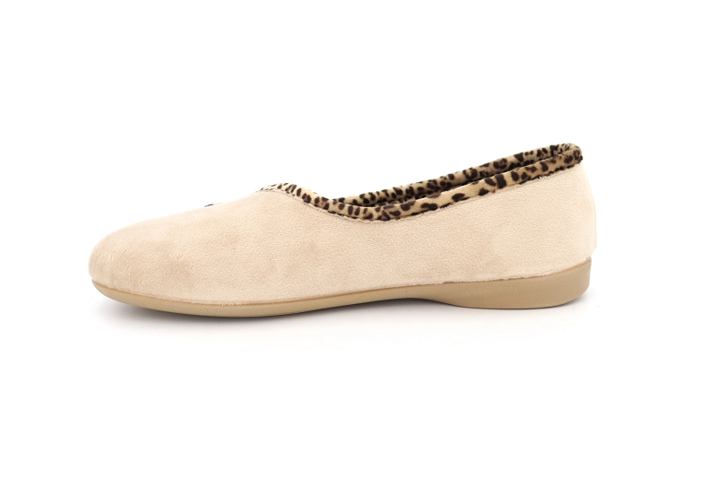 La vague chaussons pantoufles bafa beige7400702_3