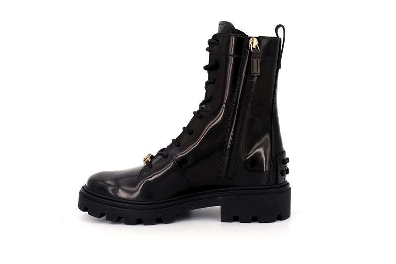 Tods boots et bottines fende noir7447201_3