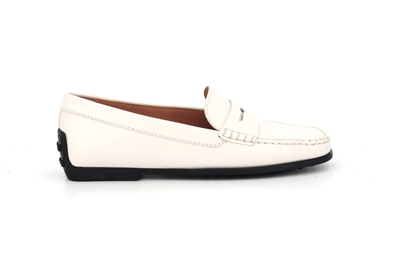 Tods mocassins city blanc