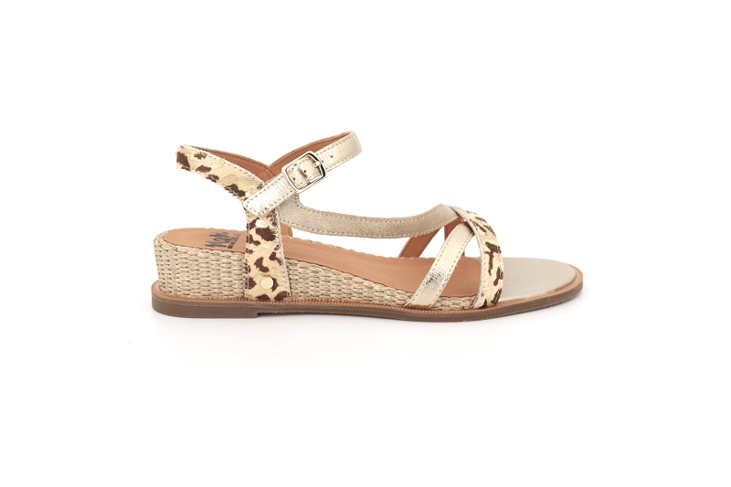 Mamzelle sandales nu pieds  leopard