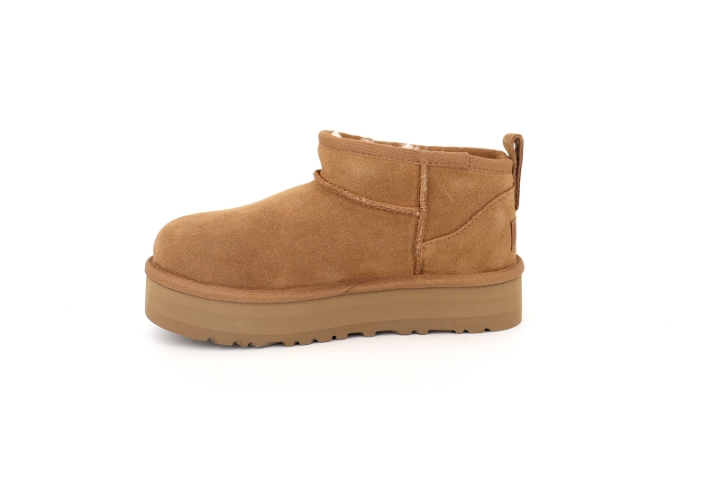 Ugg boots et bottines classic ultra mini platform marron7685401_3