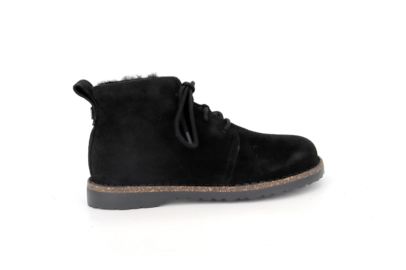 Birkenstock boots et bottines uppsala mid shearling noir