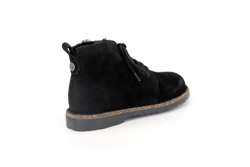 Birkenstock boots et bottines uppsala mid shearling noir7687801_4