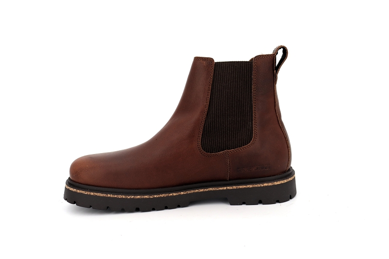 Birkenstock boots et bottines highwood slip on m marron7688001_3