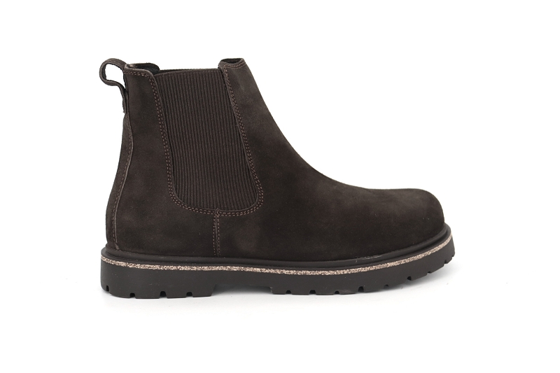 Birkenstock boots et bottines highwood slip on m marron