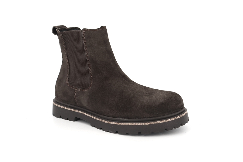 Birkenstock boots et bottines highwood slip on m marron7688002_2