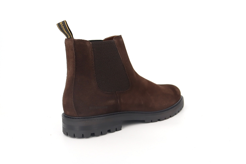 Schmoove boots et bottines edimbourg chelsea marron7693101_4