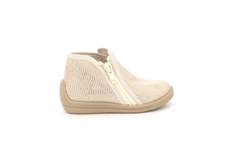 Bellamy pant chaussons pantoufles pomette beige