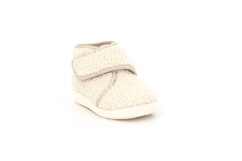 Bellamy pant chaussons pantoufles perle bouclette beige7694901_2