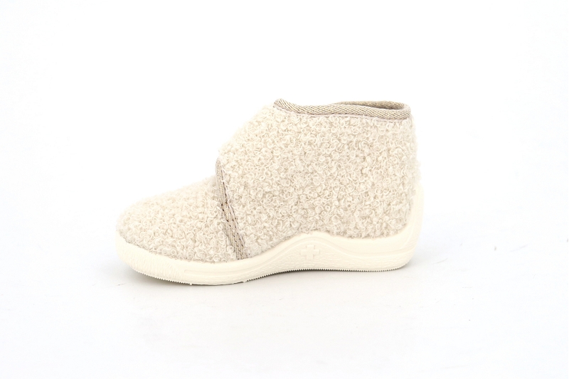 Bellamy pant chaussons pantoufles perle bouclette beige7694901_3