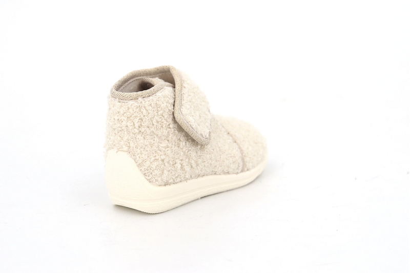 Bellamy pant chaussons pantoufles perle bouclette beige7694901_4