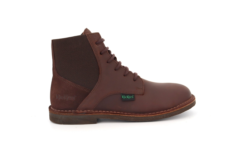 Kickers boots et bottines kick liti marron